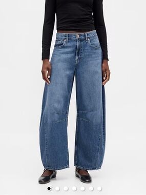 GAP High Rise Horseshoe Jeans